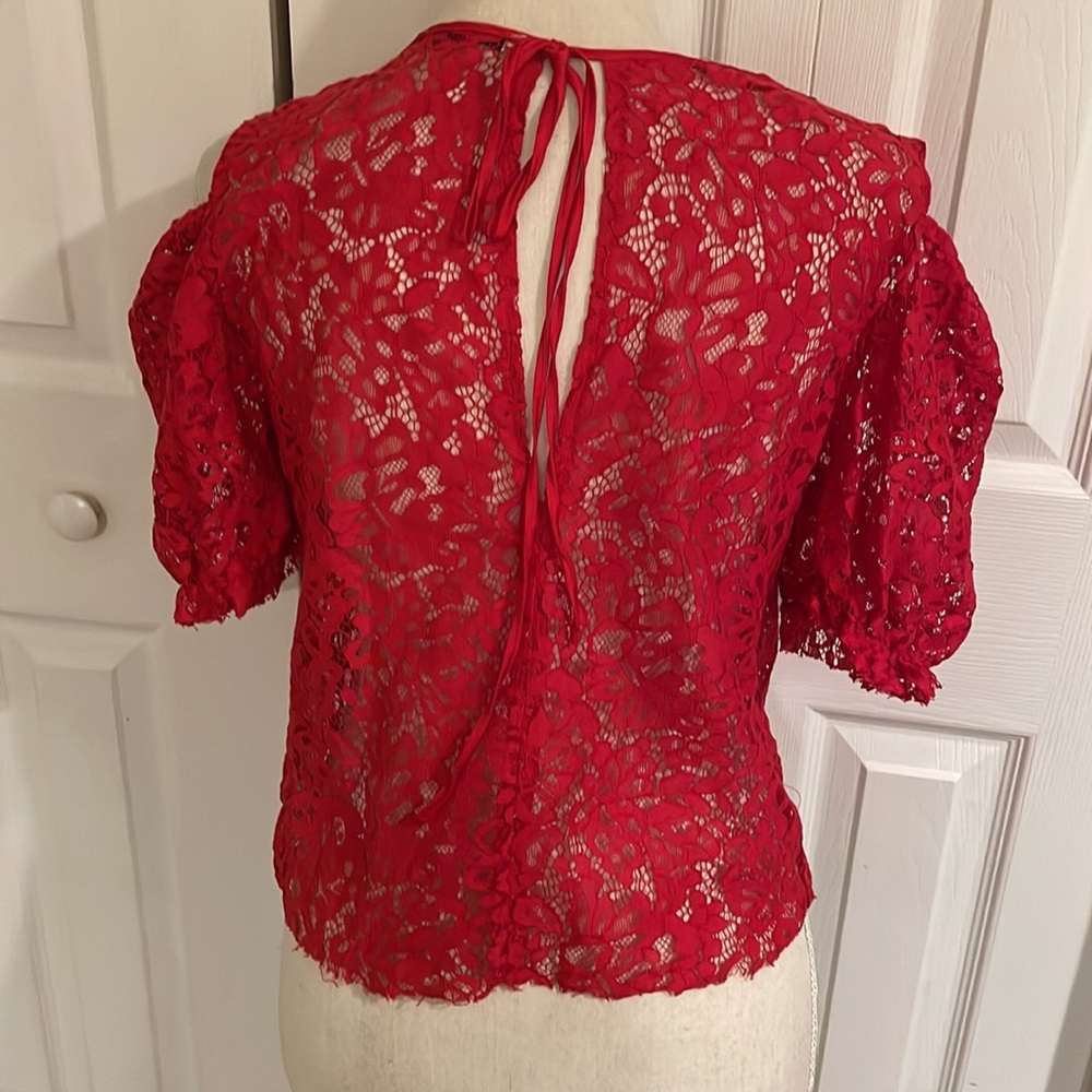 Zara LAce Top - Picture 8 of 10